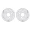 2002-59031 Geoperformance Drilled/Slotted Brake Rotors, 1998-2002 Acura/Honda, Position: Rear - image 1
