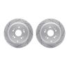 2002-59040 Geoperformance Drilled/Slotted Brake Rotors, 2005-2018 Acura/Honda, Position: Rear - image 1