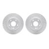 2002-59046 Geoperformance Drilled/Slotted Brake Rotors, 2017-2020 Acura/Honda, Position: Rear - image 1