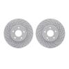 2002-63000 Geoperformance Drilled/Slotted Brake Rotors, 1996-2011 Multiple Makes/Models, Position: Front - image 1