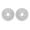 2002-63004 Geoperformance Drilled/Slotted Brake Rotors, 1984-1995 Mercedes-Benz, Position: Front - image 1