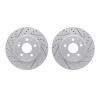 2002-63011 Geoperformance Drilled/Slotted Brake Rotors, 2006-2011 Mercedes-Benz, Position: Front - image 1