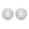 2002-63075 Geoperformance Drilled/Slotted Brake Rotors, 2006-2012 Mercedes-Benz, Position: Rear - image 1