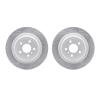 2002-63078 Geoperformance Drilled/Slotted Brake Rotors, 2012-2019 Mercedes-Benz, Position: Rear - image 1