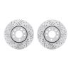 2002-65001 Geoperformance Drilled/Slotted Brake Rotors, 2003-2011 GM, Position: Front - image 1