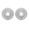 2002-65005 Geoperformance Drilled/Slotted Brake Rotors, 2008-2011 GM, Position: Front - image 1
