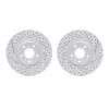 2002-67001 Geoperformance Drilled/Slotted Brake Rotors, Fits Select Infiniti/Nissan, Position: Front - image 1