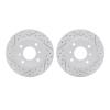 2002-67002 Geoperformance Drilled/Slotted Brake Rotors, 1989-2013 Multiple Makes/Models, Position: Front - image 1