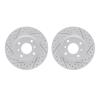 2002-67003 Geoperformance Drilled/Slotted Brake Rotors, 1993-2006 Infiniti/Nissan, Position: Front - image 1