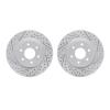 2002-67024 Geoperformance Drilled/Slotted Brake Rotors, Fits Select Multiple Makes/Models, Position: Front - image 1