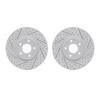 2002-67029 Geoperformance Drilled/Slotted Brake Rotors, 2007-2017 Multiple Makes/Models, Position: Front - image 1
