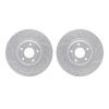 2002-67033 Geoperformance Drilled/Slotted Brake Rotors, 2003-2005 Infiniti/Nissan, Position: Front - image 1