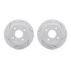 2002-67049 Geoperformance Drilled/Slotted Brake Rotors, 1989-1998 Infiniti/Nissan, Position: Rear - image 1