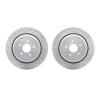 2002-68007 Geoperformance Drilled/Slotted Brake Rotors, Fits Select Infiniti/Nissan, Position: Rear - image 1