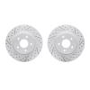 2002-68012 Geoperformance Drilled/Slotted Brake Rotors, Fits Select Infiniti/Nissan, Position: Rear - image 1