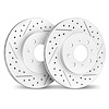 2002-72003 Geoperformance Drilled/Slotted Brake Rotors, Fits Select Multiple Makes/Models, Position: Front - image 1