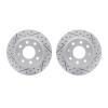 2002-72004 Geoperformance Drilled/Slotted Brake Rotors, 1988-2007 Multiple Makes/Models, Position: Front - image 1