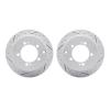 2002-72019 Geoperformance Drilled/Slotted Brake Rotors, 1994-2007 Multiple Makes/Models, Position: Rear - image 1