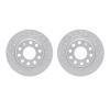 2002-73028 Geoperformance Drilled/Slotted Brake Rotors, 2000-2008 Audi/Volkswagen, Position: Rear - image 1