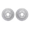 2002-73031 Geoperformance Drilled/Slotted Brake Rotors, Fits Select Audi/Volkswagen, Position: Rear
