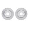 2002-73046 Geoperformance Drilled/Slotted Brake Rotors, 2004-2009 Audi/Volkswagen, Position: Rear - image 1