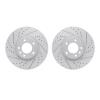 2002-74011 Geoperformance Drilled/Slotted Brake Rotors, 2011-2018 Multiple Makes/Models, Position: Front - image 1