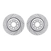 2002-74024 Geoperformance Drilled/Slotted Brake Rotors, Fits Select Audi/Volkswagen, Position: Rear - image 1