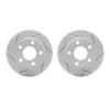 2002-74025 Geoperformance Drilled/Slotted Brake Rotors, 1996-2005 Audi/Volkswagen, Position: Rear - image 1