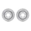 2002-74028 Geoperformance Drilled/Slotted Brake Rotors, 2000-2006 Audi/Volkswagen, Position: Rear - image 1