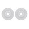 2002-75000 Geoperformance Drilled/Slotted Brake Rotors, 2013-2020 Lexus/Toyota/Scion, Position: Front - image 1