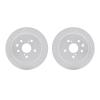 2002-75021 Geoperformance Drilled/Slotted Brake Rotors, 2006-2015 Lexus/Toyota/Scion, Position: Rear - image 1