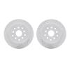 2002-75023 Geoperformance Drilled/Slotted Brake Rotors, 2001-2006 Lexus/Toyota/Scion, Position: Rear - image 1