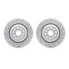 2002-75024 Geoperformance Drilled/Slotted Brake Rotors, 2007-2021 Lexus/Toyota/Scion, Position: Rear - image 1