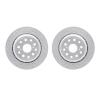 2002-75025 Geoperformance Drilled/Slotted Brake Rotors, 2007-2017 Lexus/Toyota/Scion, Position: Rear - image 1