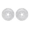 2002-75027 Geoperformance Drilled/Slotted Brake Rotors, Fits Select Lexus/Toyota/Scion, Position: Rear - image 1