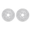 2002-76004 Geoperformance Drilled/Slotted Brake Rotors, 1999-2007 Lexus/Toyota/Scion, Position: Front - image 1