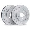 2002-76004 Geoperformance Drilled/Slotted Brake Rotors, 1999-2007 Lexus/Toyota/Scion, Position: Front - image 2