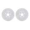 2002-76015 Geoperformance Drilled/Slotted Brake Rotors, 2000-2010 Multiple Makes/Models, Position: Front - image 1