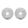 2002-76043 Geoperformance Drilled/Slotted Brake Rotors, 2012-2018 Lexus/Toyota/Scion, Position: Rear - image 1