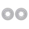 2002-76045 Geoperformance Drilled/Slotted Brake Rotors, Fits Select Lexus/Toyota/Scion, Position: Rear - image 1