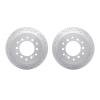2002-76046 Geoperformance Drilled/Slotted Brake Rotors, 2001-2009 Lexus/Toyota/Scion, Position: Rear - image 1