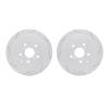 2002-76052 Geoperformance Drilled/Slotted Brake Rotors, 2010-2020 Lexus/Toyota/Scion, Position: Rear - image 1