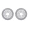 2002-76057 Geoperformance Drilled/Slotted Brake Rotors, 2000-2004 Lexus/Toyota/Scion, Position: Rear - image 1