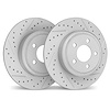 2002-76066 Geoperformance Drilled/Slotted Brake Rotors, 2004-2010 Lexus/Toyota/Scion, Position: Rear - image 1