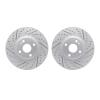 2002-80000 Geoperformance Drilled/Slotted Brake Rotors, Fits Select Multiple Makes/Models, Position: Front - image 1