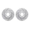 2002-80005 Geoperformance Drilled/Slotted Brake Rotors, 2004-2015 Ford/Lincoln/Mercury/Mazda, Position: Front - image 1