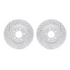 2002-80027 Geoperformance Drilled/Slotted Brake Rotors, 2004-2011 Ford/Lincoln/Mercury/Mazda, Position: Front - image 1