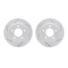 2002-80029 Geoperformance Drilled/Slotted Brake Rotors, 1993-2003 Ford/Lincoln/Mercury/Mazda, Position: Rear - image 1