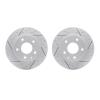 2002-80032 Geoperformance Drilled/Slotted Brake Rotors, 2014-2016 Ford/Lincoln/Mercury/Mazda, Position: Rear - image 1