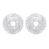 2002-91000 Geoperformance Drilled/Slotted Brake Rotors, 2016-2020 Multiple Makes/Models, Position: Front - image 1